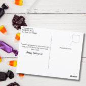 Spooky Grim Reaper Graveyard Gothic Kinder Hallowe Briefkaart