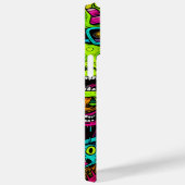 Spooky groen monster patroon Case-Mate iPhone case (Achterkant / Rechts)