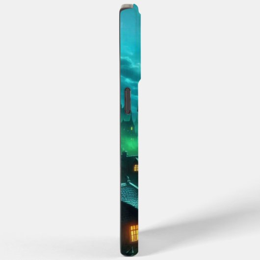 Spooky groene aura Halloween heks Case-Mate iPhone Case (Achterkant / Rechts)