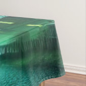 Spooky groene aura Halloween heks Tafelkleed (Voorbeeld)