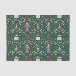 Spooky Groene Halloween Heks Tissuepapier