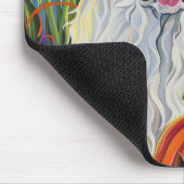 Spooky Grote Pyreneeën Hond Halloween Heksenpompoe Muismat (Hoek)