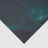 Spooky Grote Witte Haai Dramatische Decoupage Tissuepapier (Detail)