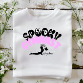 Spooky Gymnast Gepersonaliseerde Naam Halloween Gi Trui