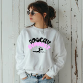 Spooky Gymnast Gepersonaliseerde Naam Halloween Gi Trui