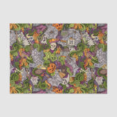 Spooky Halloween 10lb-papier, wit Tissuepapier (Voorkant)