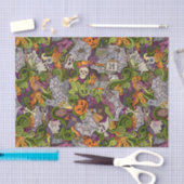 Spooky Halloween 10lb-papier, wit Tissuepapier (Craft)