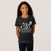 Spooky Halloween 31 oktober T-shirt (Voorkant volledig)