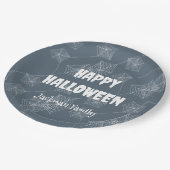 Spooky Halloween aanpasbaar Papieren Bordje (Gekanteld)