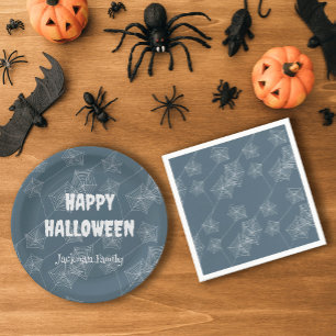 Spooky Halloween aanpasbaar Papieren Bordje