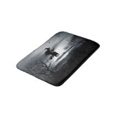 Spooky Halloween achtergrond  ontwerp Badmat (Gekanteld)