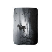 Spooky Halloween achtergrond  ontwerp Badmat (Voorkant Verticaal)