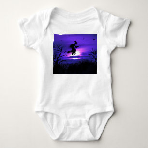 Spooky Halloween achtergrondontwerp. Romper