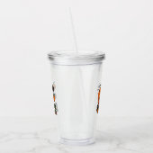 Spooky Halloween Acryl Tumbler Design Acryl Drinkbeker (Links)