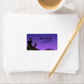 Spooky Halloween Adresetiketten Etiket (Insitu)