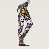 Spooky Halloween Alles Schattige Leggings (Rechts)