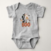 Spooky Halloween Baby Bodysuit (Voorkant)