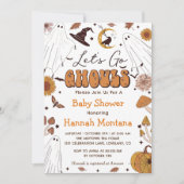 Spooky Halloween  Baby shower Party Kaart (Voorkant)