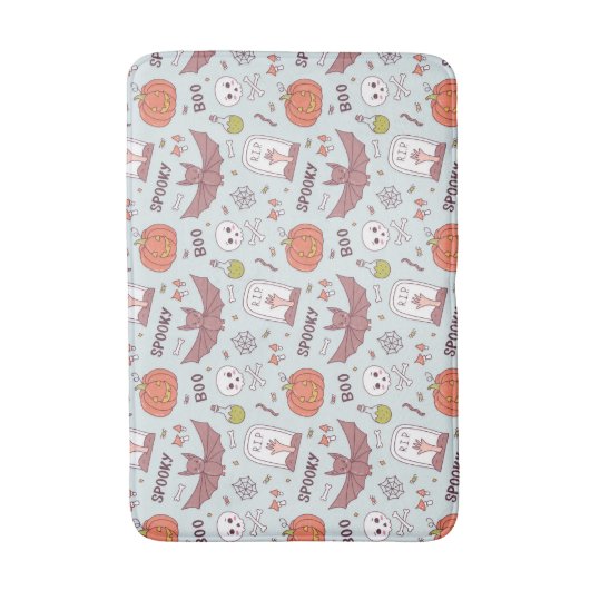 Spooky Halloween Badmat (Voorkant Verticaal)