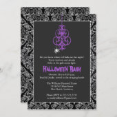 Spooky Halloween Bash Kaart (Voorkant / Achterkant)