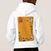 Spooky Halloween Bash Uitnodigen | Geesten en game (Achterkant)