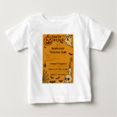 Spooky Halloween Bash Uitnodigen | Geesten en game (Voorkant)