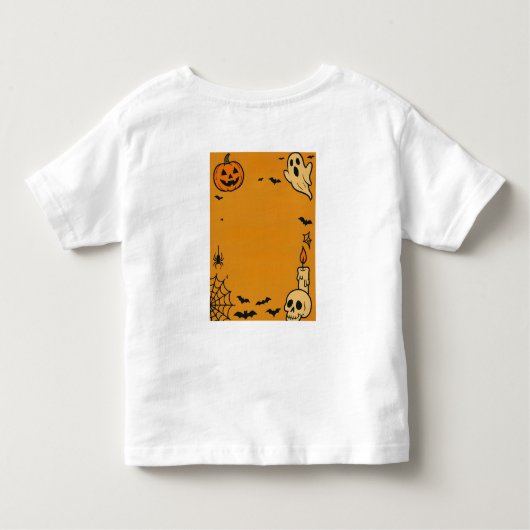 Spooky Halloween Bash Uitnodigen | Geesten en game Kinder Shirts (Achterkant)