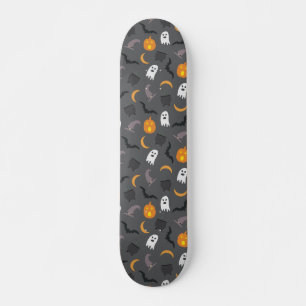 Spooky Halloween Bat Ghost Cauldron Pattern Persoonlijk Skateboard