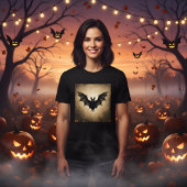 Spooky  Halloween Bat ontwerp T-shirt