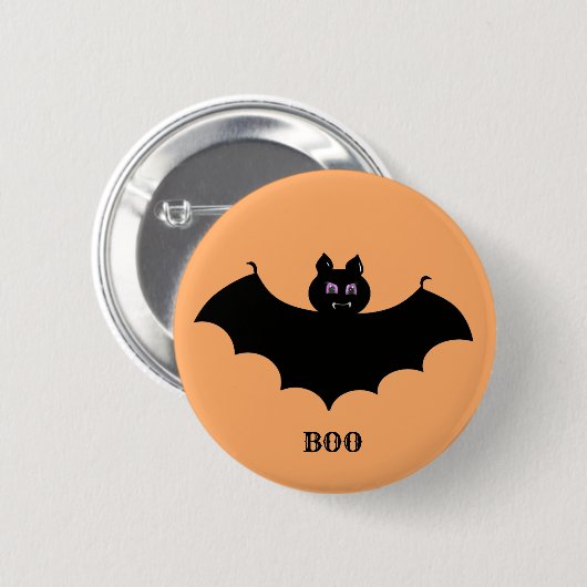 Spooky Halloween Bat Ronde Button 5,7 Cm (Voorkant /achterkant)