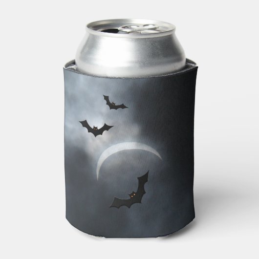 Spooky Halloween Bats in Eclipse Blikjeskoeler (Blikje Voorkant)