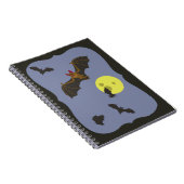 Spooky Halloween Bats Notitieboek (Rechterzijde)