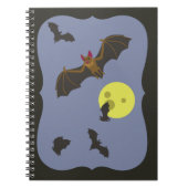 Spooky Halloween Bats Notitieboek (Voorkant)