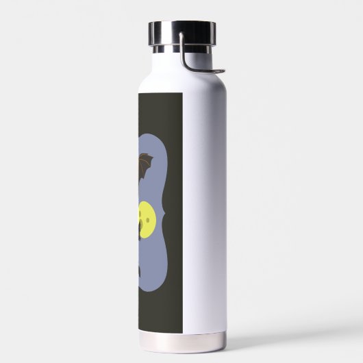 Spooky Halloween Bats Waterfles (Links)