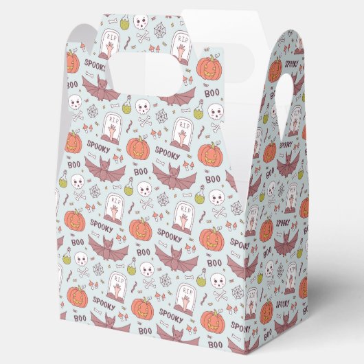 Spooky Halloween Bedankdoosjes (Geopend)