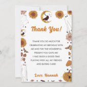 Spooky Halloween  Bedankkaart (Voorkant)