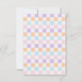 Spooky Halloween Birthday Party Invitation Kaart (Achterkant)