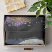 Spooky Halloween Black Cat Decoupage Tissuepapier (Geschenk)