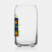 Spooky Halloween Blikvorm Glas (Links)