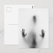 Spooky Halloween Body Shadow Briefkaart (Voorkant / Achterkant)