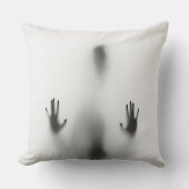 Spooky Halloween Body Shadow Kussen (Voorkant)