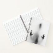 Spooky Halloween Body Shadow Notitieboek (Binnen)