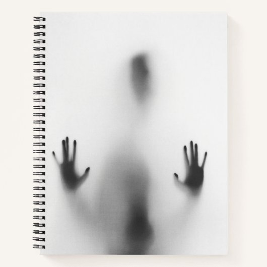 Spooky Halloween Body Shadow Notitieboek (Voorkant)