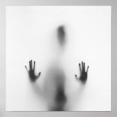 Spooky Halloween Body Shadow Poster (Voorkant)