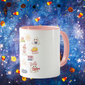 Spooky Halloween boekenliefhebber Mok