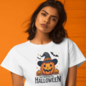Spooky Halloween Borstkanker Awareness Sale T-shirt