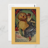 Spooky Halloween Briefkaart (Voorkant / Achterkant)