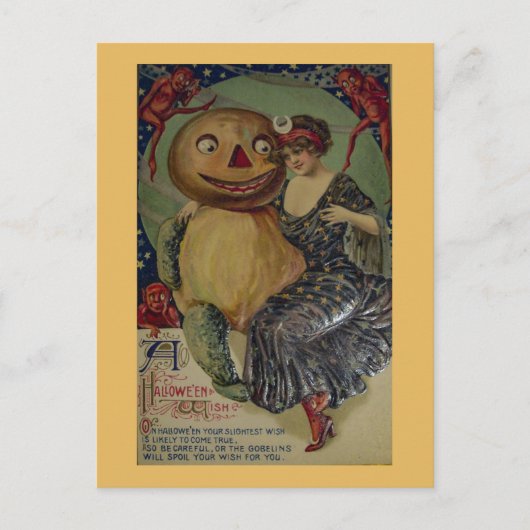 Spooky Halloween Briefkaart (Voorkant)