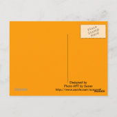 Spooky Halloween Briefkaart (Achterkant)