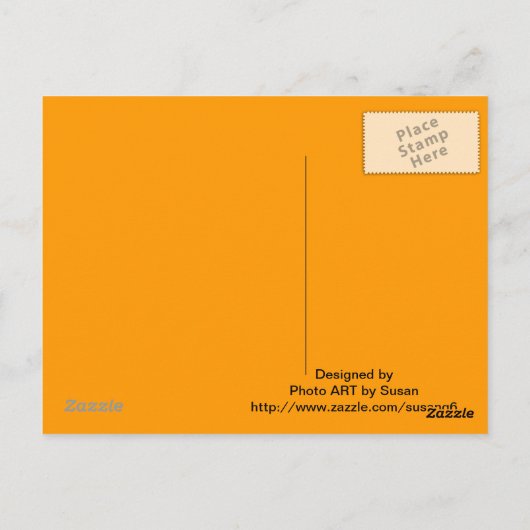 Spooky Halloween Briefkaart (Achterkant)